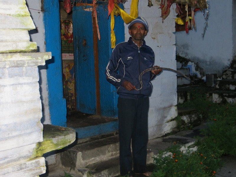 [Photograph: Key to the temple]