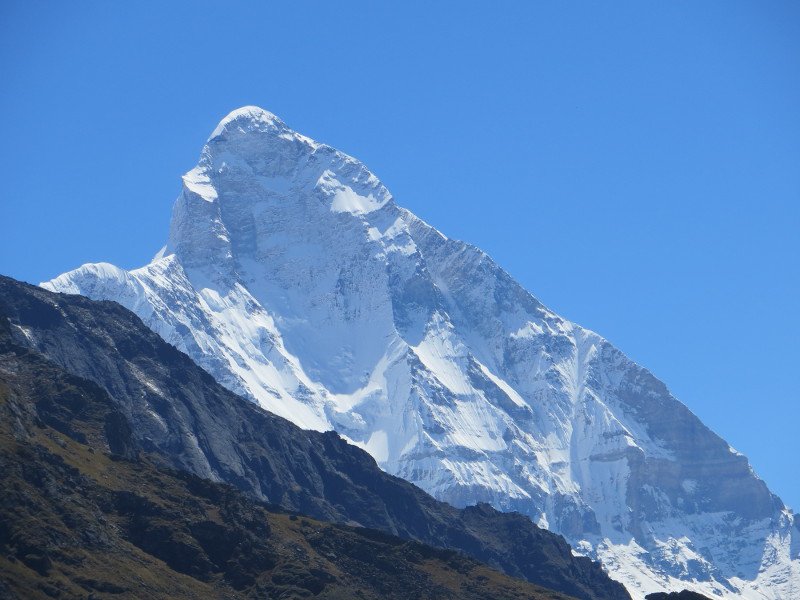 [Photograph: Nanda Devi at Malthuni]
