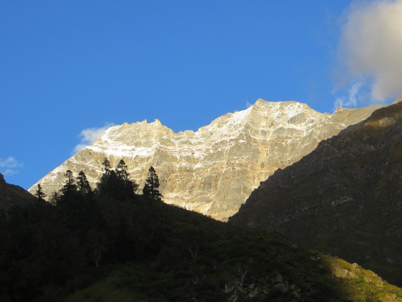 [Photograph: Sunset on Hanuman]