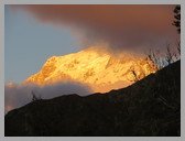 [Thumbnail: Dunagiri at sunset]