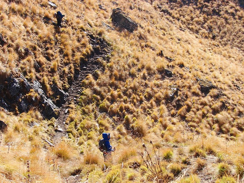 [Photograph: Trail to Khullara]