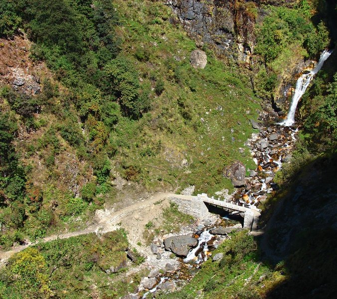 [Photograph: Bridge at Domabiti]