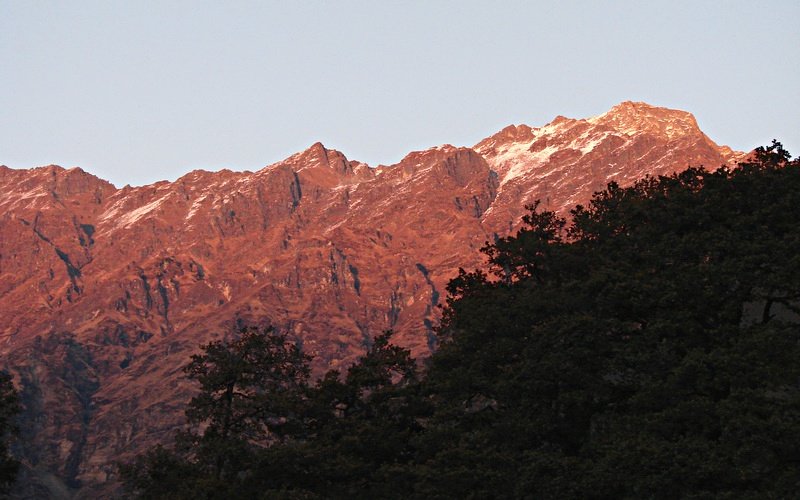 [Photograph: Sunset at Sartoli]