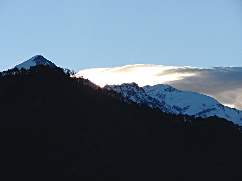 [Photograph: At sunrise]