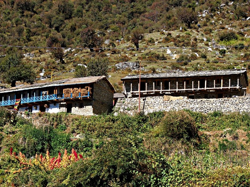 [Photograph: Panha houses]