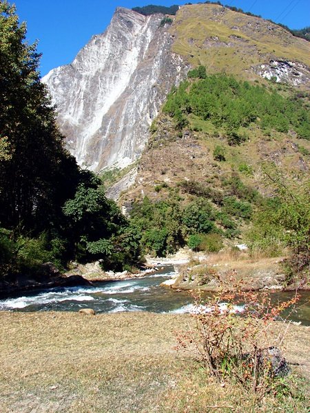 [Photograph: Bend in the river]