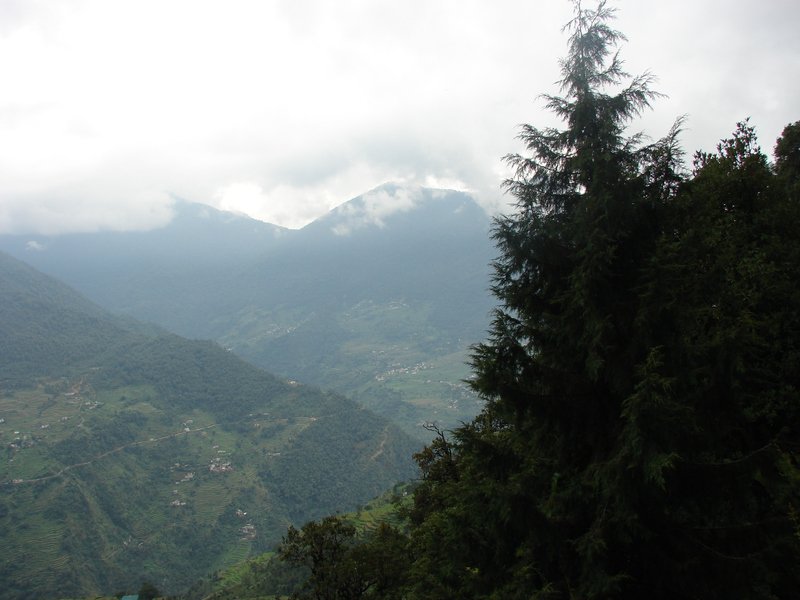 [Photograph: From Devriya trail]