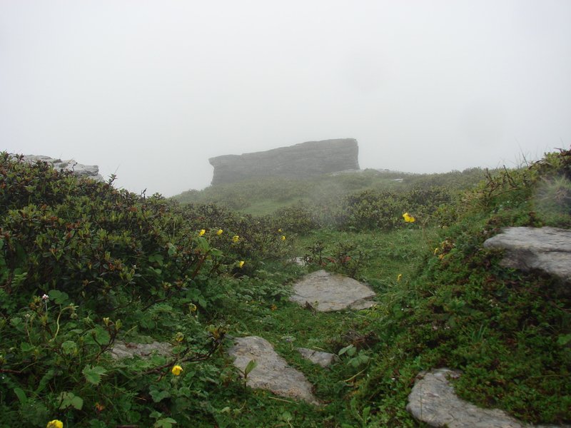 [Photograph: Near Chandrashila]