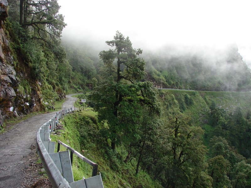 [Photograph: Road to Mandal]